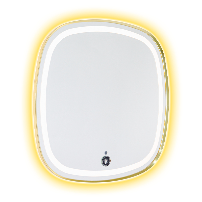 알루미늄 프레임 LED 스마트 디밍 안개 제거 백라이트 욕실 거울
